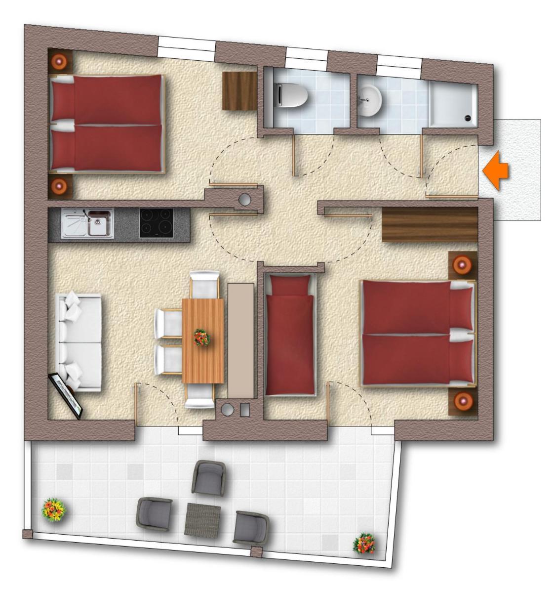 Laura Apartment *
