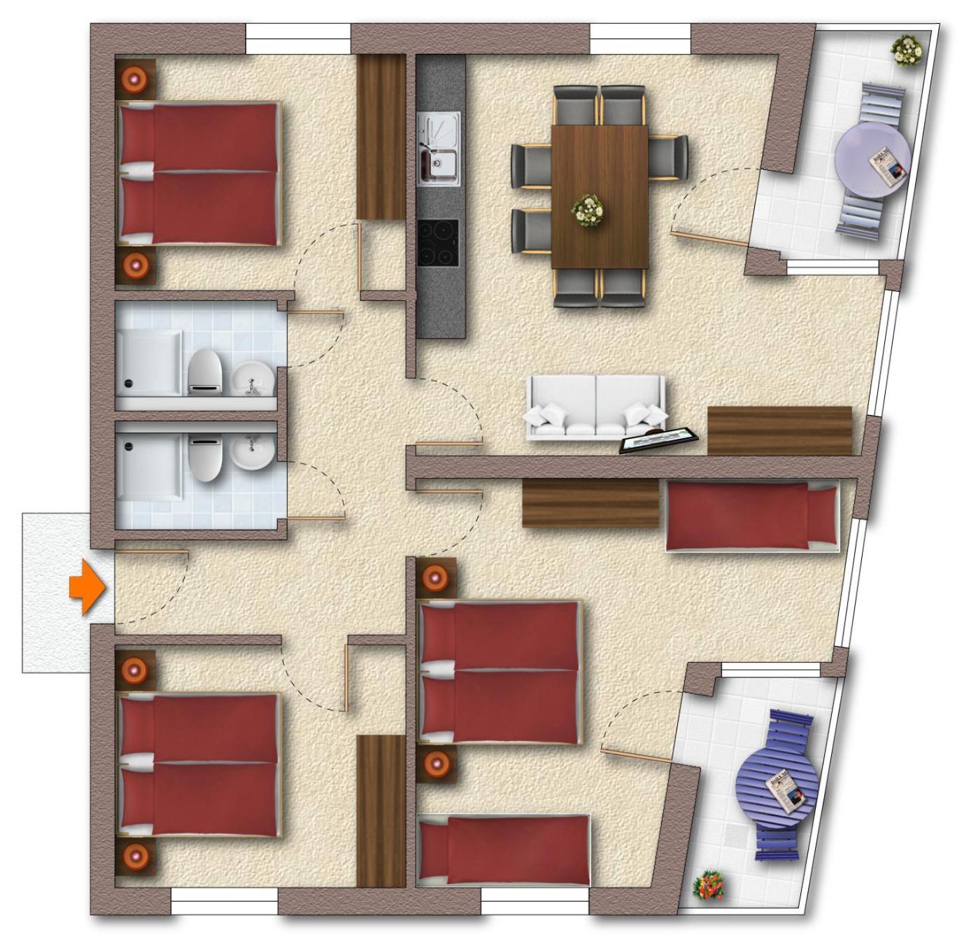 Apartment Laura Mayrhofen